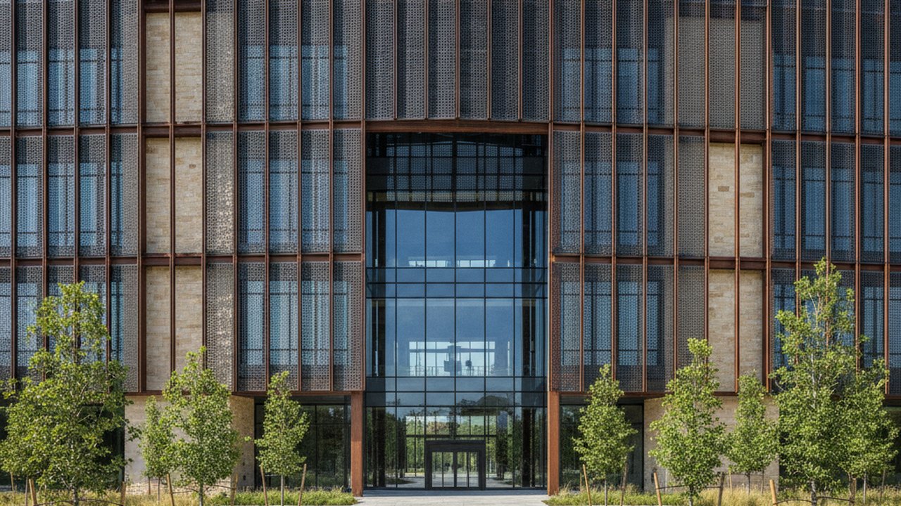 Colorado School of Mines C+PK II — modern campus building with exposed structural steel